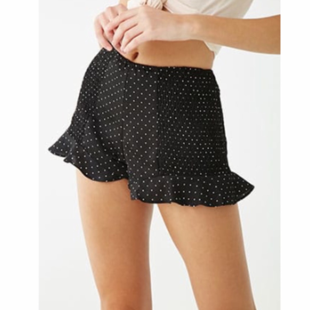 Polka dot shorts